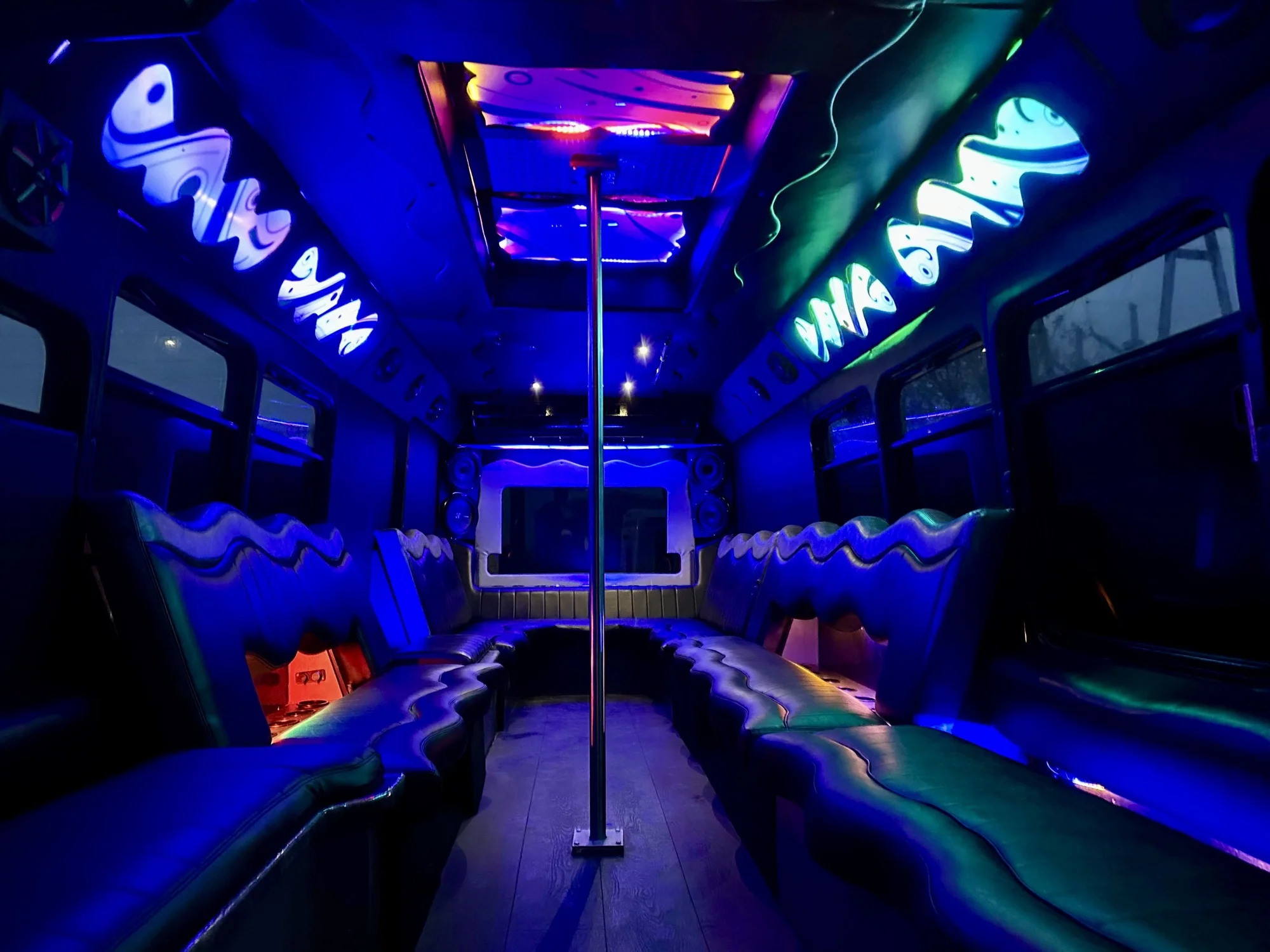24 Passenger Party Bus view 4