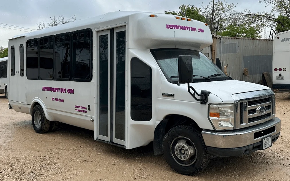 16 Passenger Party Bus view 2