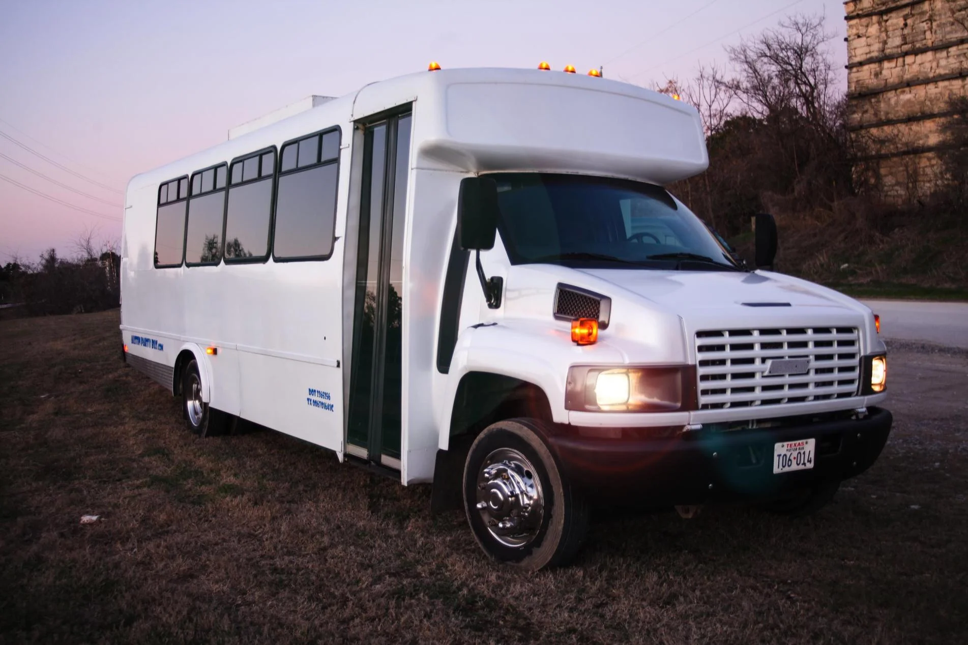 24 Passenger Party Bus view 2