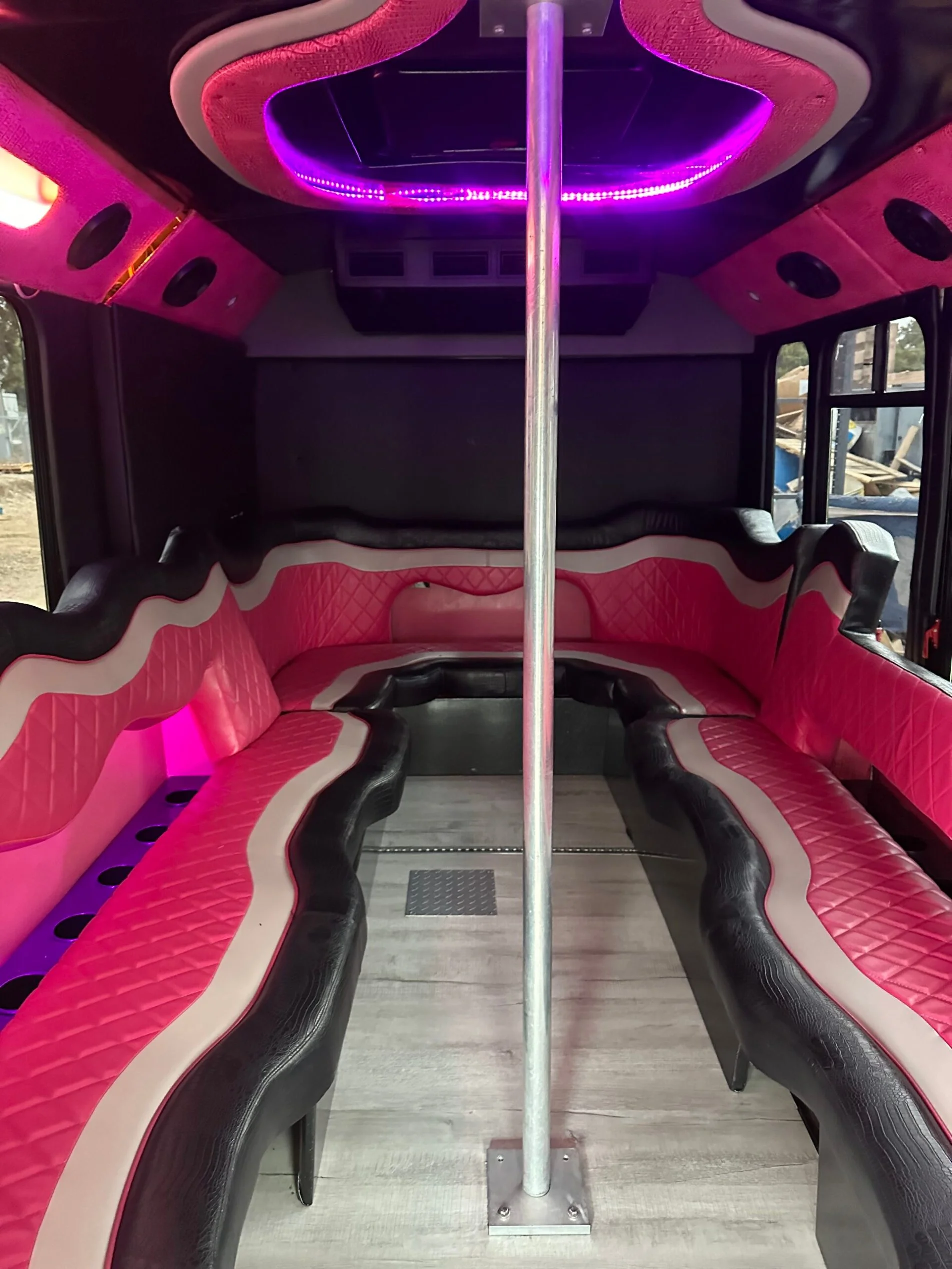 Starlight party bus night ride