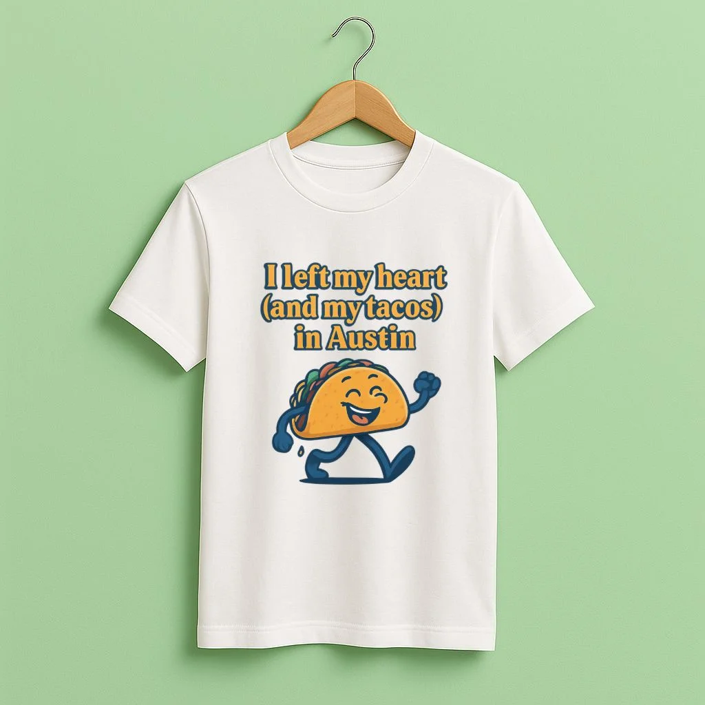 Taco Emergency funny Austin food tour shirt