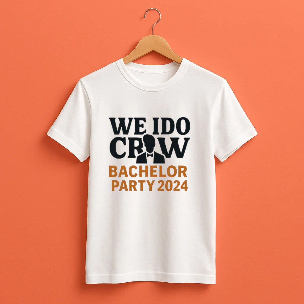I Do Crew wedding party t-shirt Austin TX