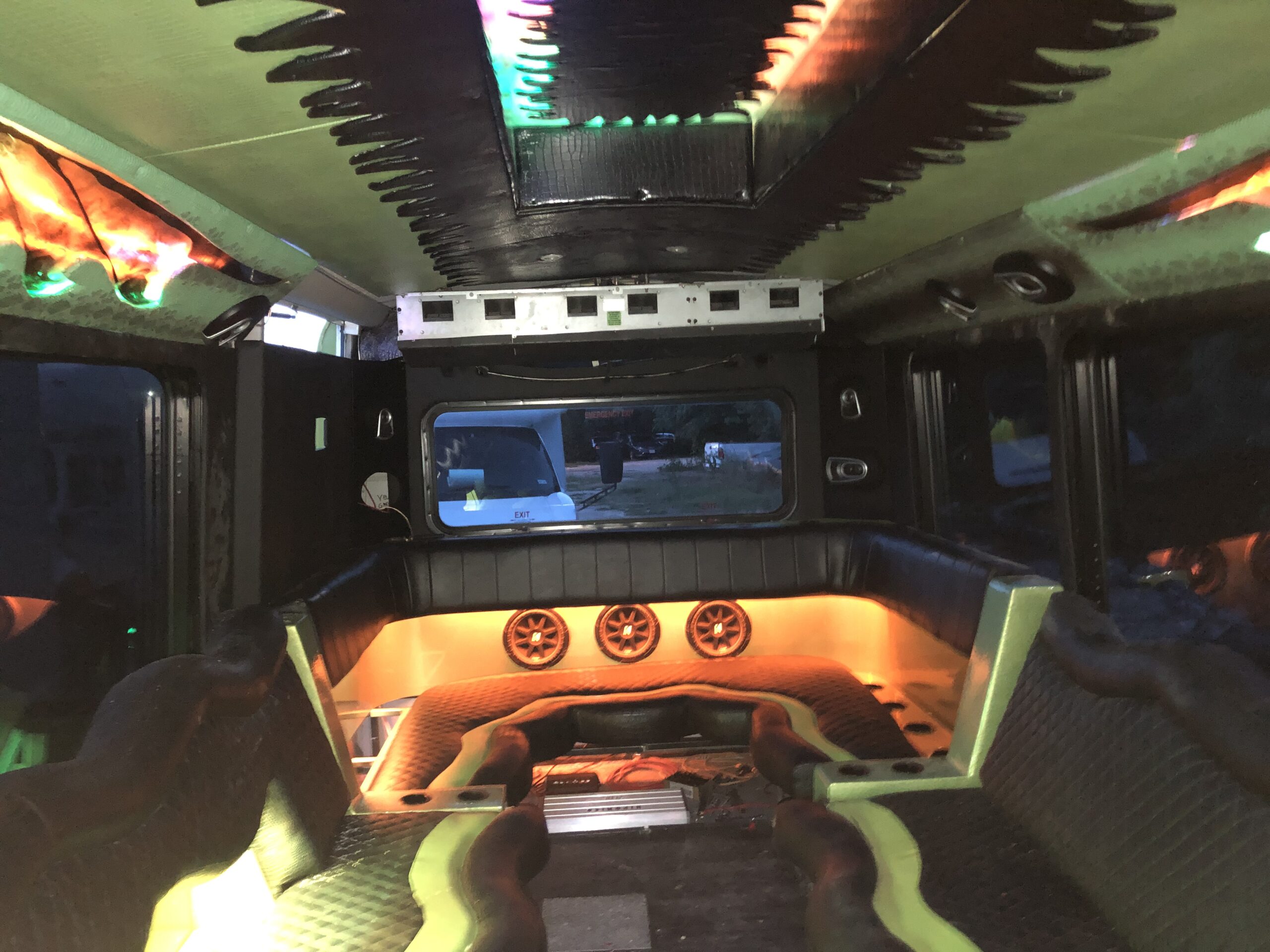16 Passenger Party bus no pole